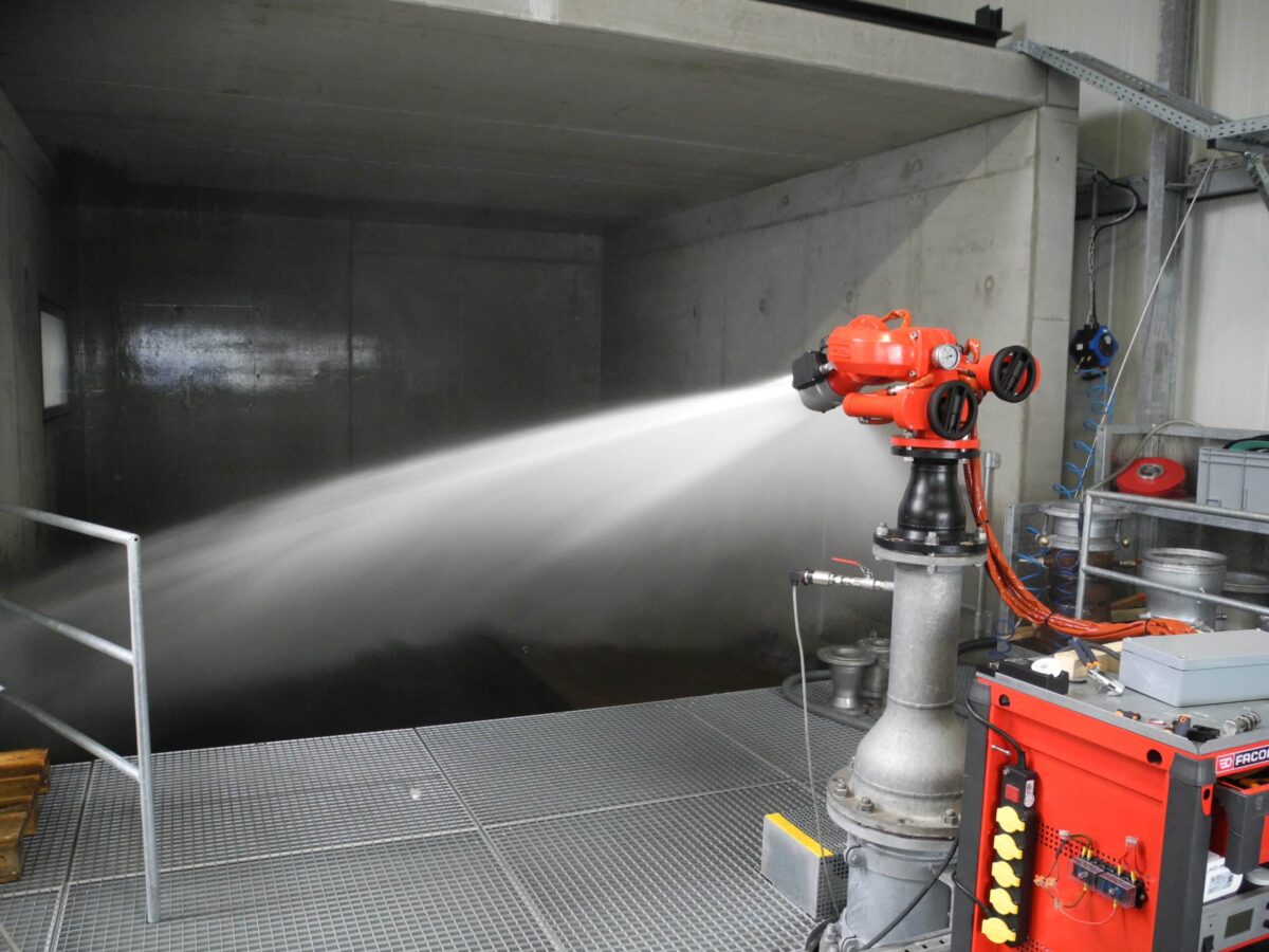 canon incendie eau et mousse ; lance monitor incendie