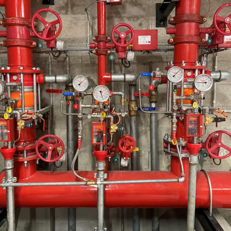 Hydrotop poste déluge électrique avec remise à zéro locale Inbal 04C01 pour rideau deau