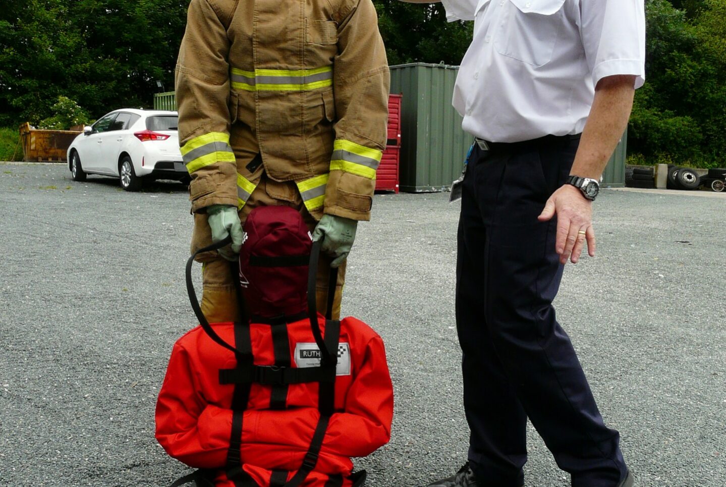Mannequin d'entrainement à l'évacuation des victimes et blessés Ruth Lee