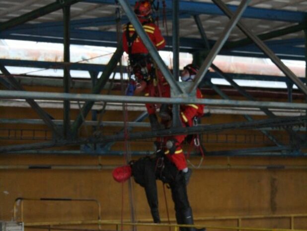 Mannequin d'entrainement à l'évacuation d'un travailleur en hauteur Ruth Lee Hydrotop