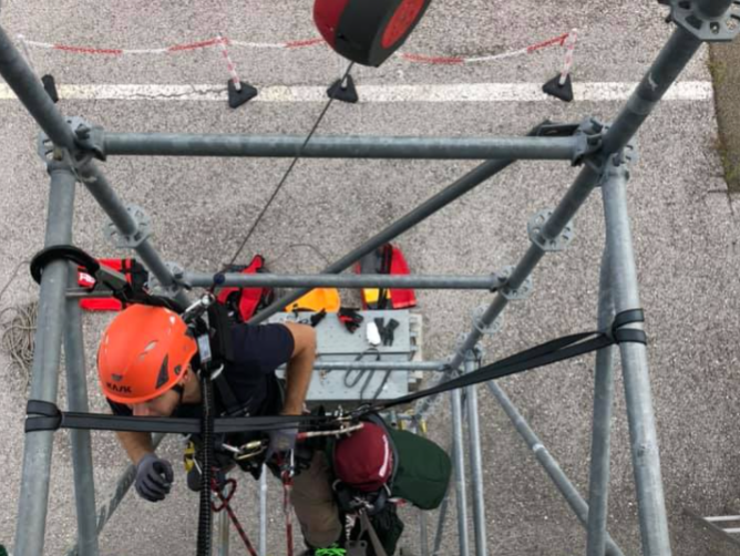 Mannequin d'entrainement au secours travail en hauteur Ruth Lee Hydrotop