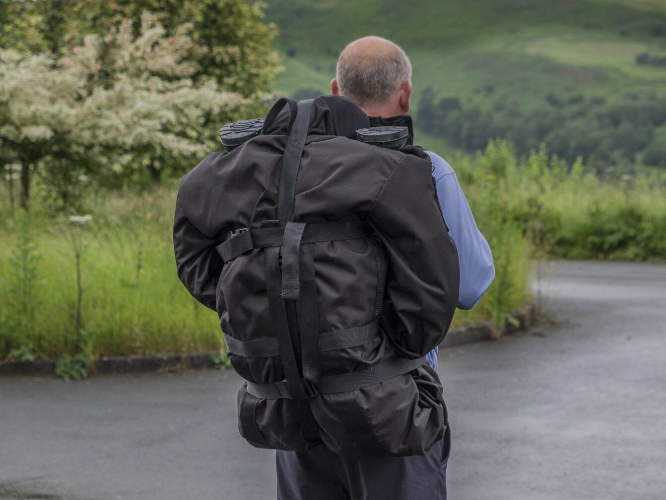 Mannequin avalanche ski