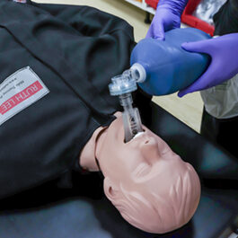 Mannequin gestion des voies respiratoires