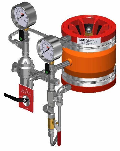 Vanne incendie inbal de regulation de pression avale 01R01 Hydrotop