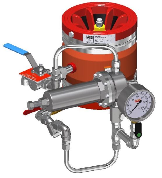 Hydrotop soupape de décharge pompe incendie modele 01S02