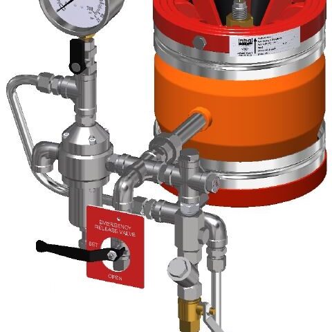 Hydrotop soupape de décharge pompe incendie modele 01S03