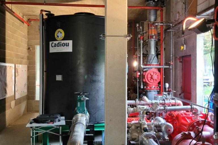 pompe doseuse incendie mécanique